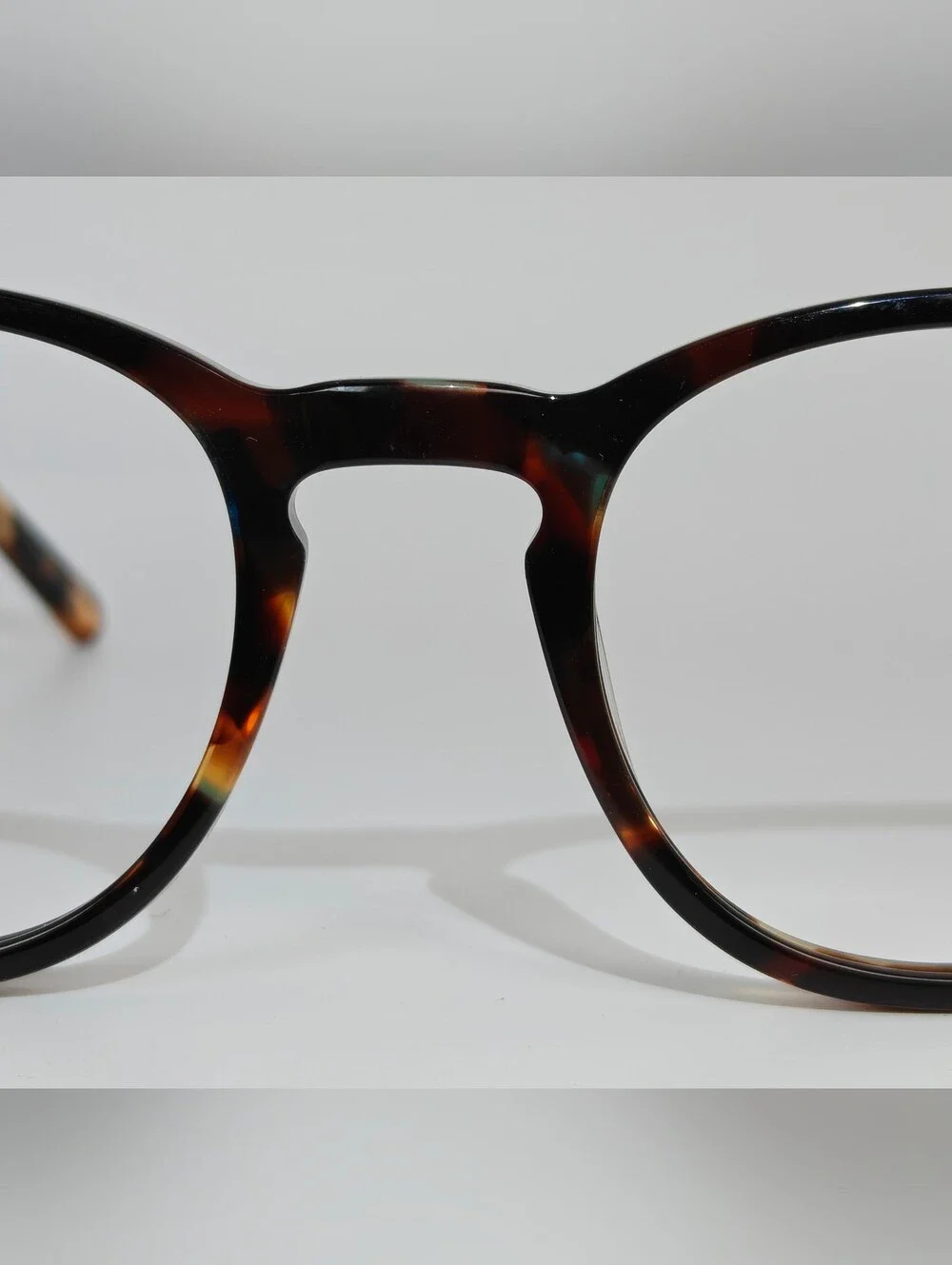 RFLKT. Ona. Women's Specific Eyewear. Round. Blue Amber Tortoise.